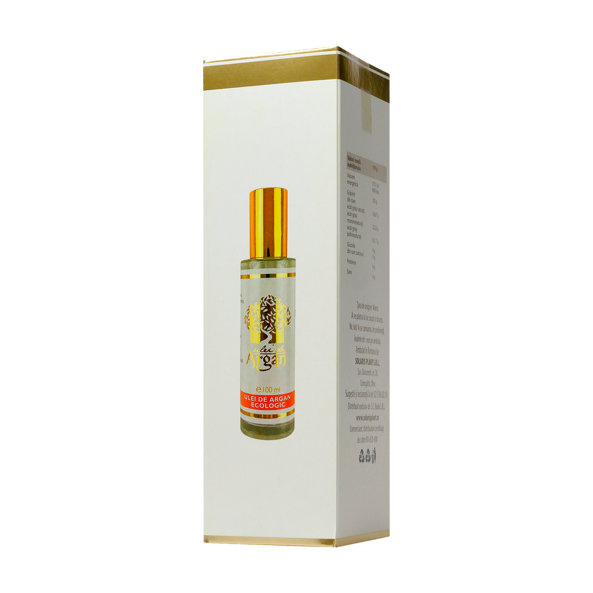Ulei argan presat la rece eco 100ml Longevita