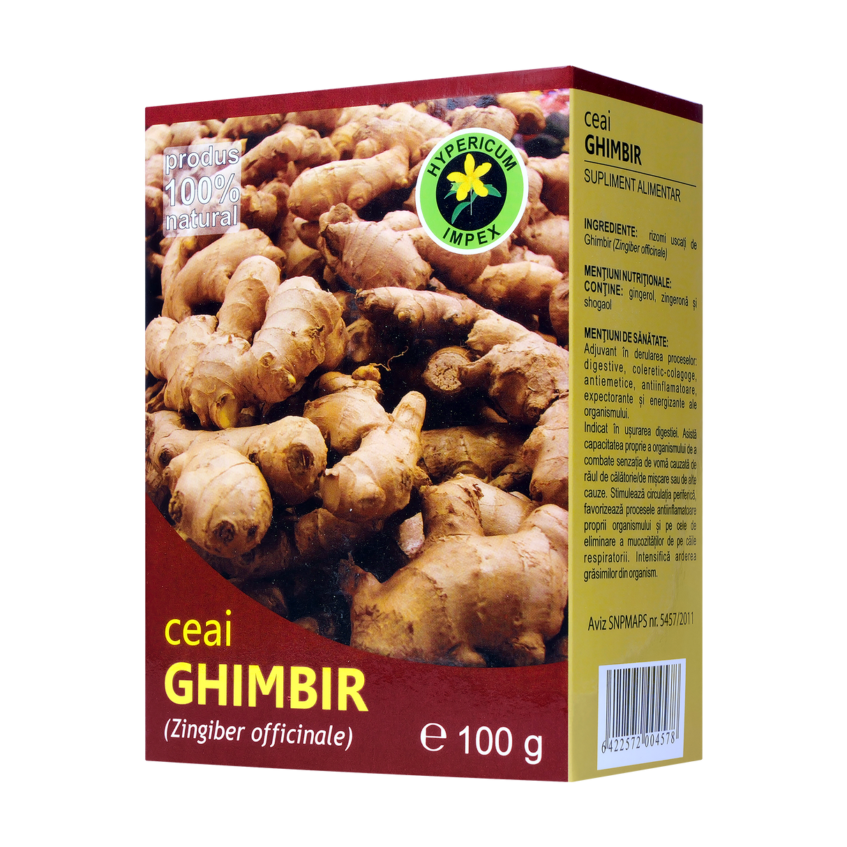 Ceai ghimbir 100 g