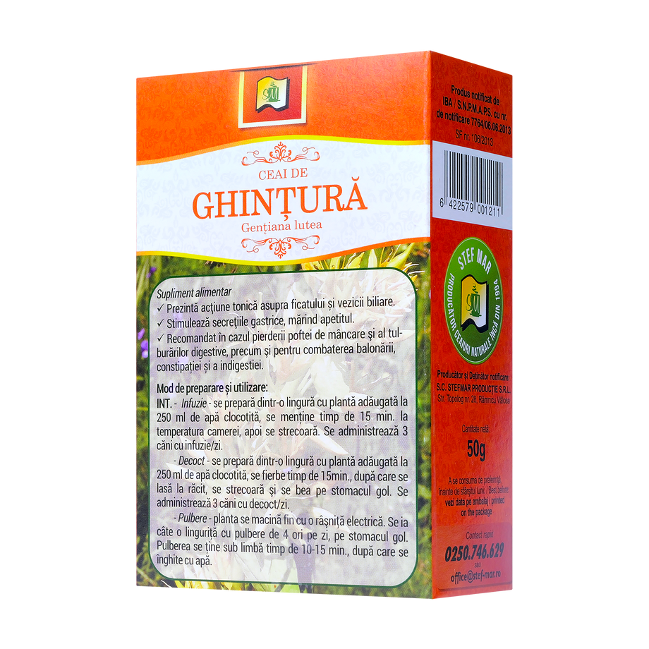Ceai ghintura 50 g