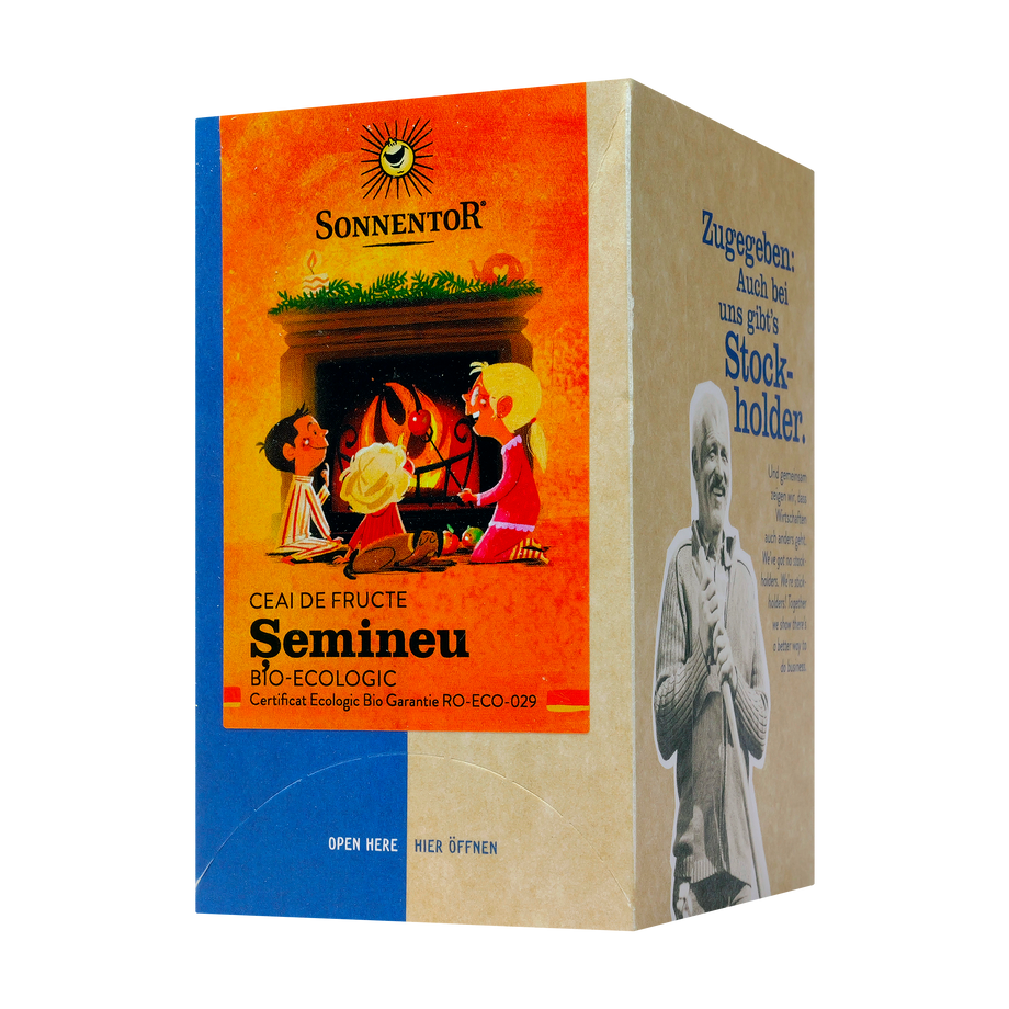 Ceai fructe semineu 18 plicuri