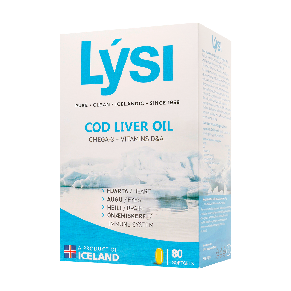 Ulei ficat de cod 80 capsule