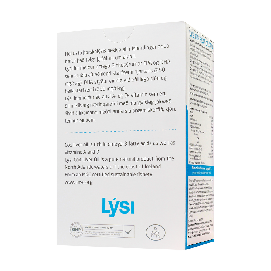 Ulei ficat de cod 80 capsule
