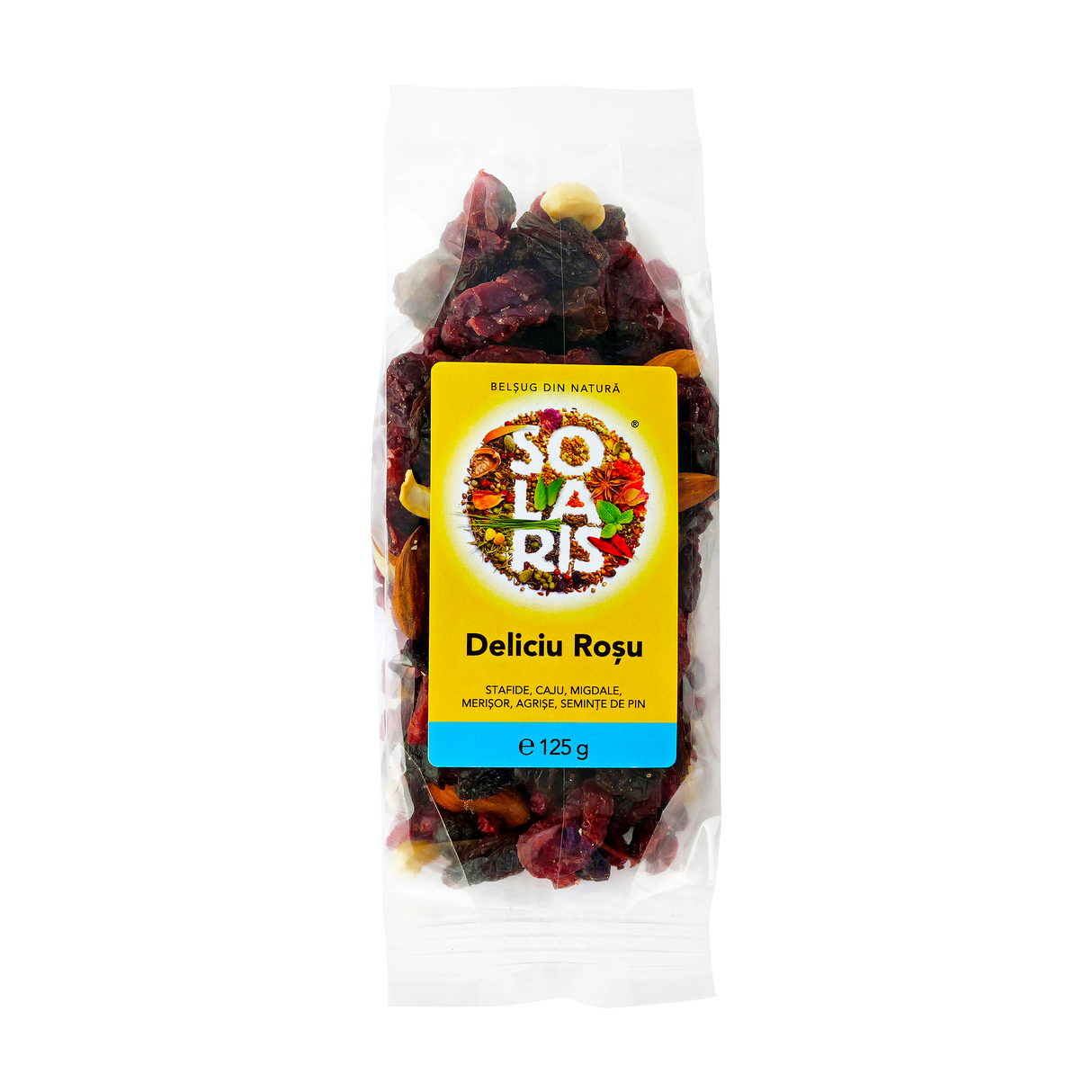 Amestec fructe Deliciu rosu 125 g