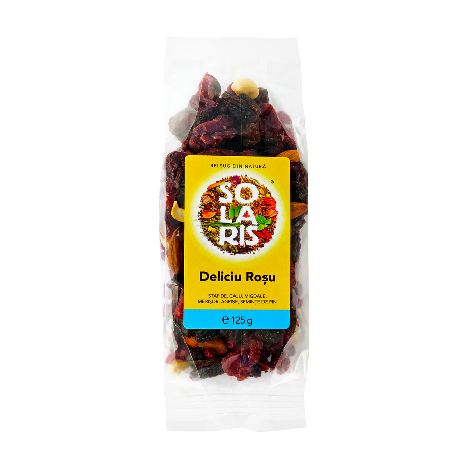 Amestec fructe Deliciu rosu 125 g