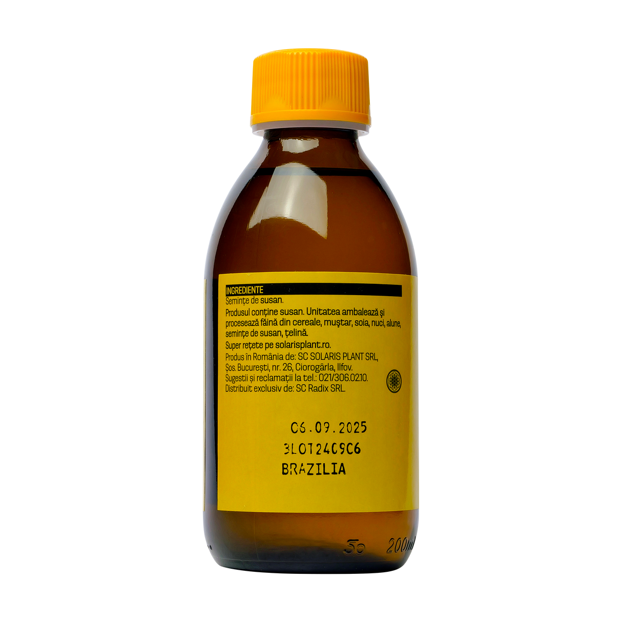 Ulei seminte susan presat la rece 200 ml