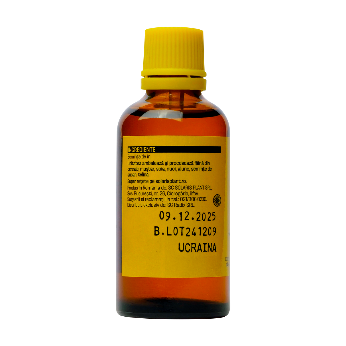Ulei seminte in presat la rece 50 ml