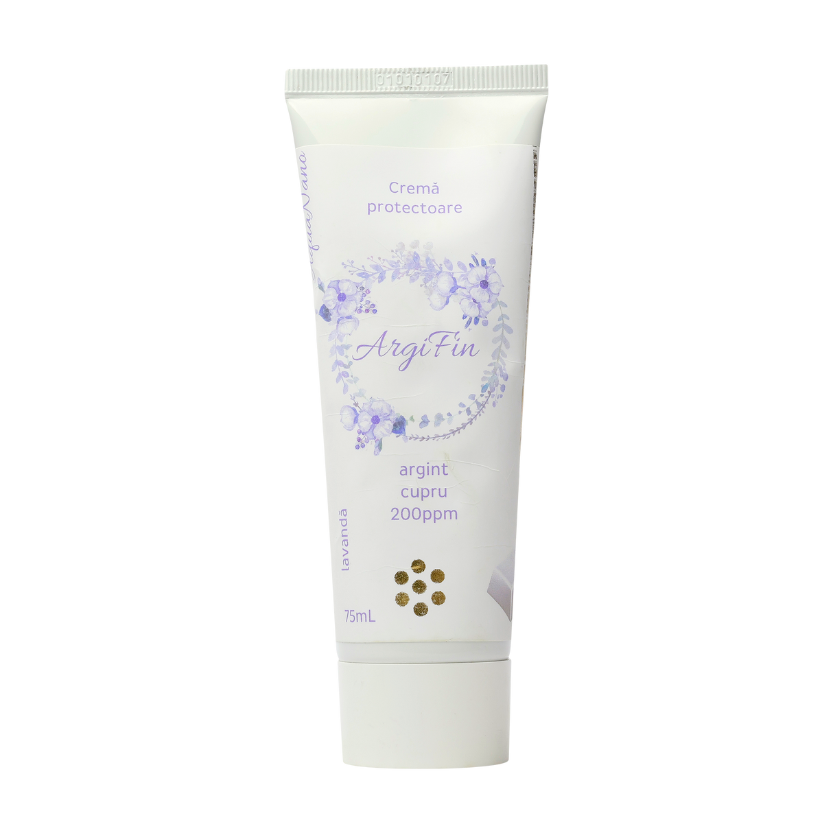 Crema antibacteriana argifin cu argint si cupru coloidal 75 ml