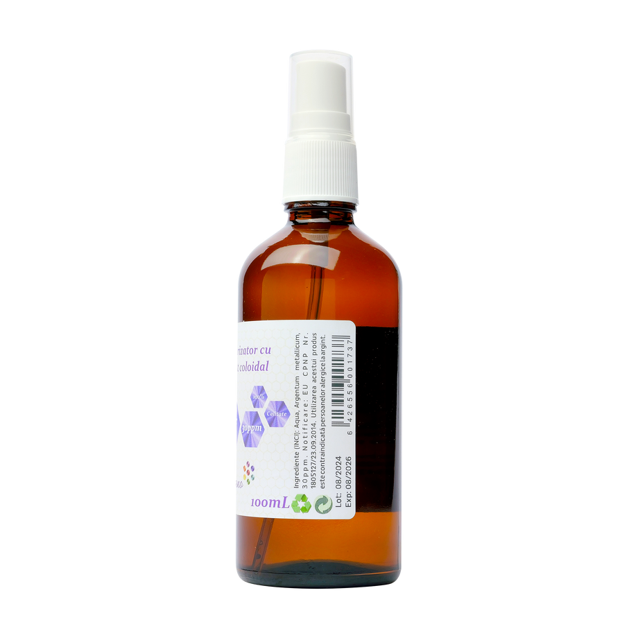 Lotiune fata spray argipuff 30ppm 100 ml