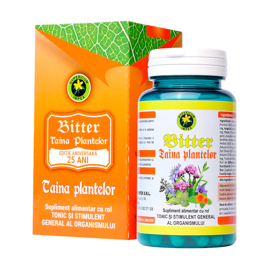 Bitter taina plantelor 60 capsule