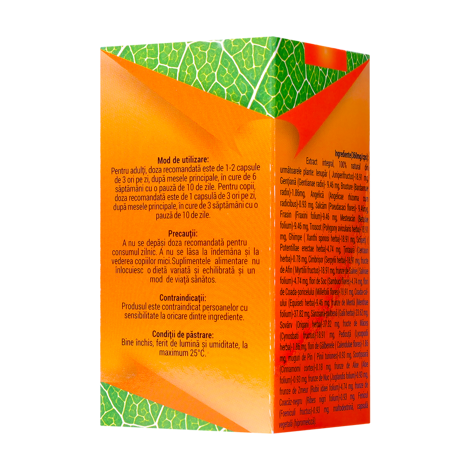 Bitter taina plantelor 60 capsule