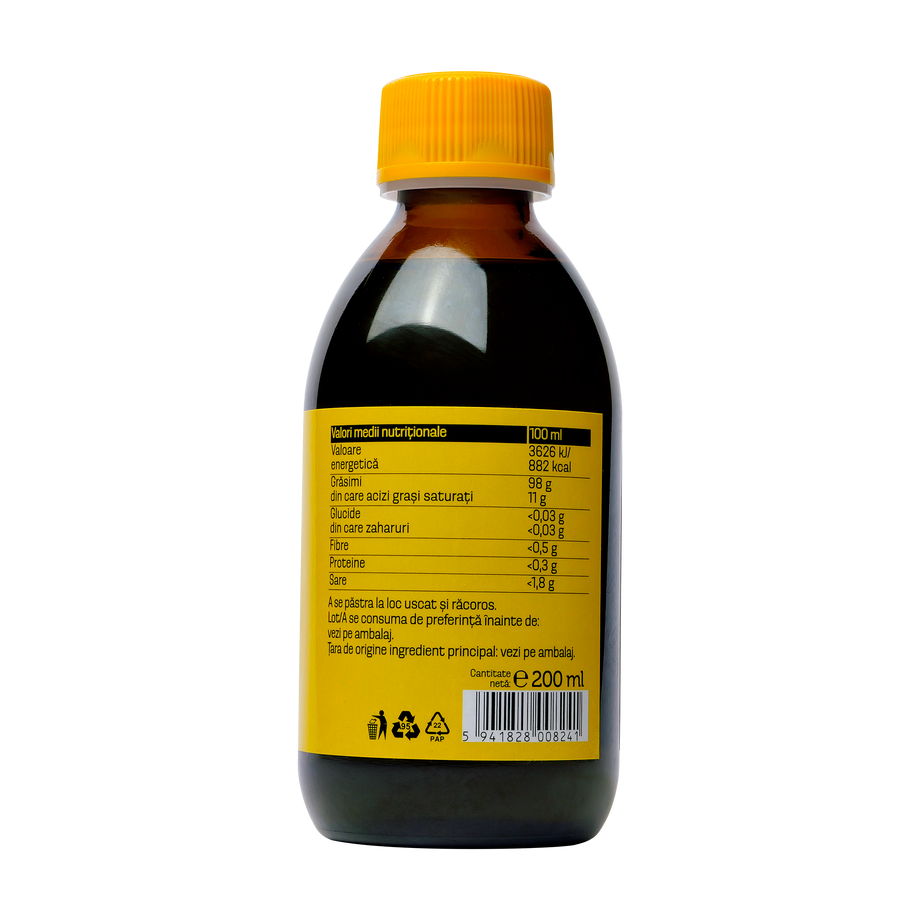 Ulei seminte canepa presat la rece 200 ml