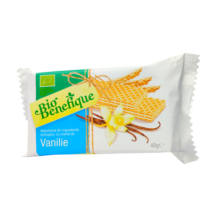 Napolitana cu crema de vanilie 40 g