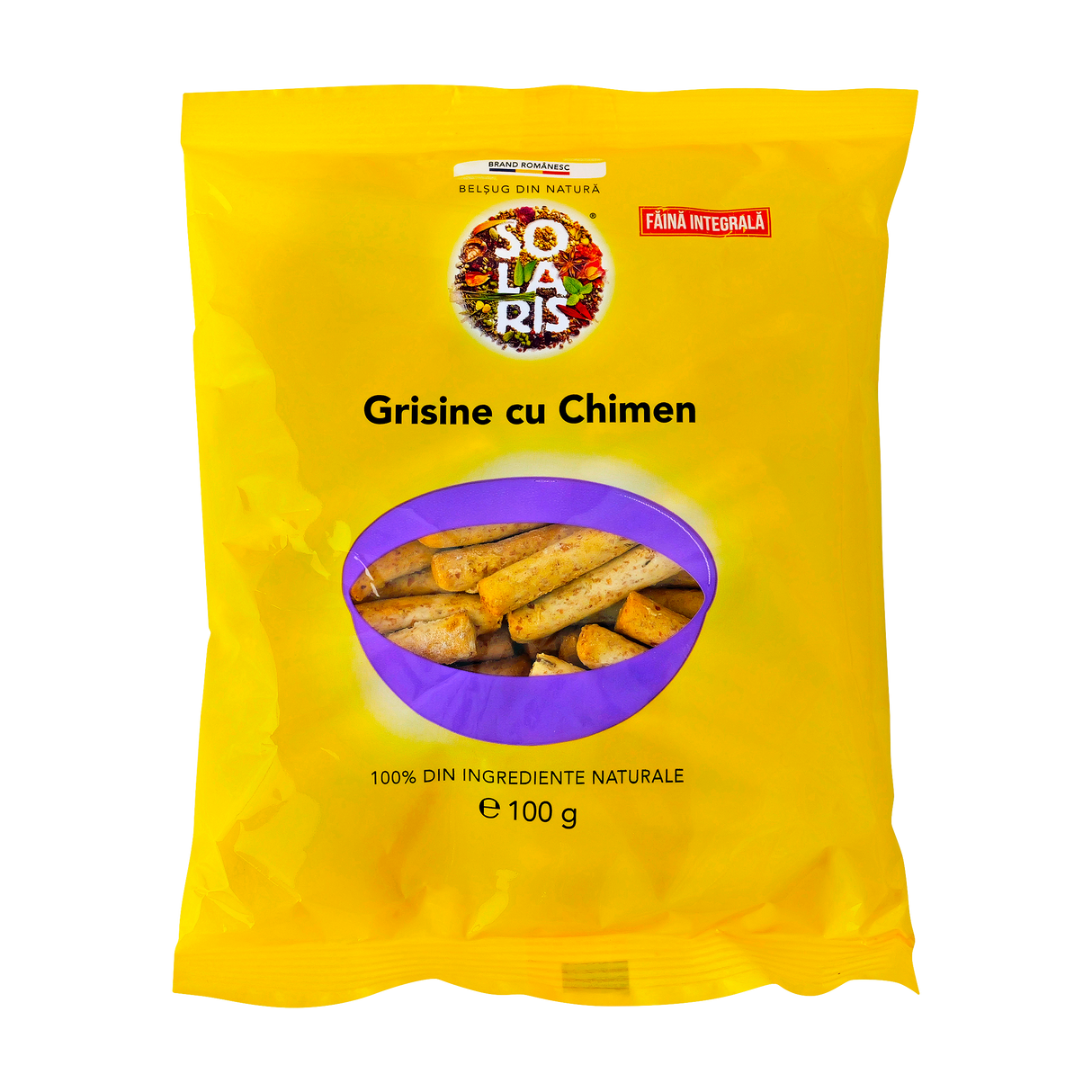 Grisine faina integrala si chimen 100 g