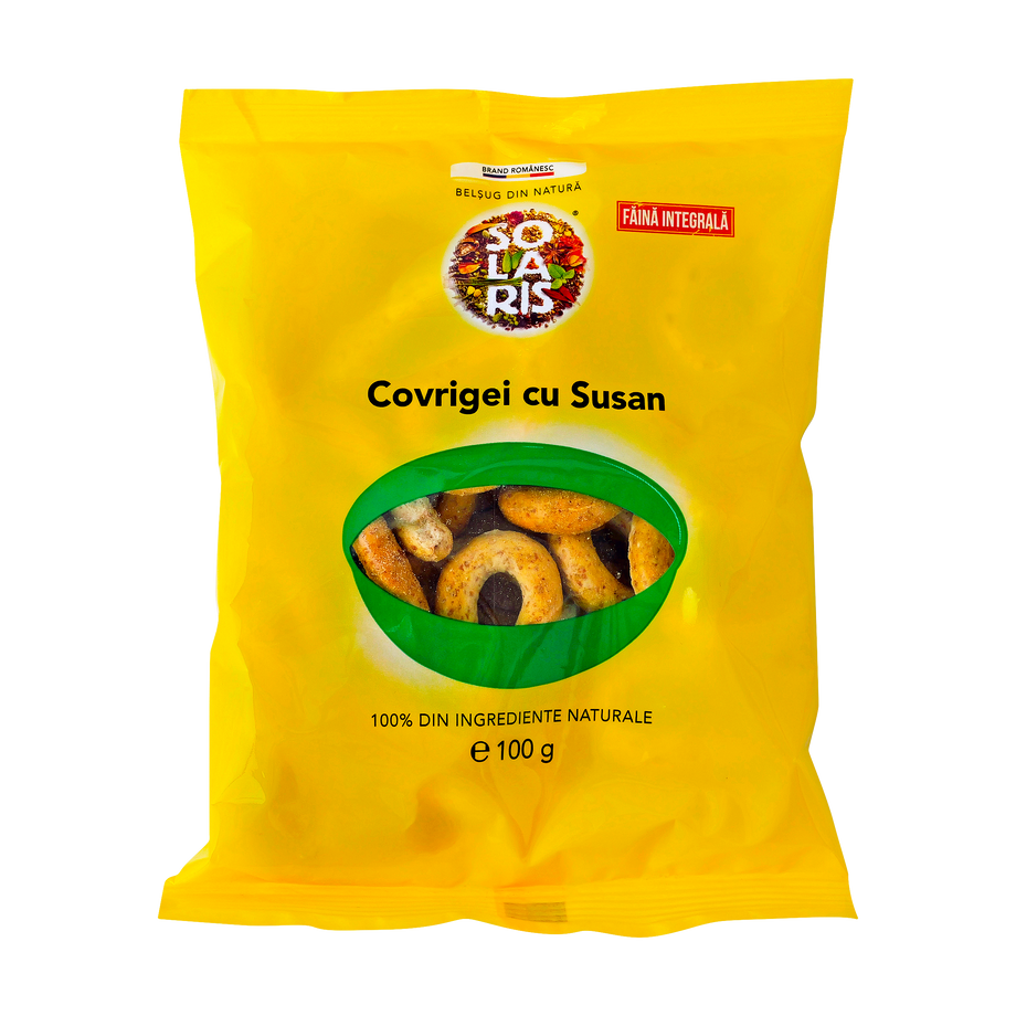 Covrigei faina integrala si susan 100 g
