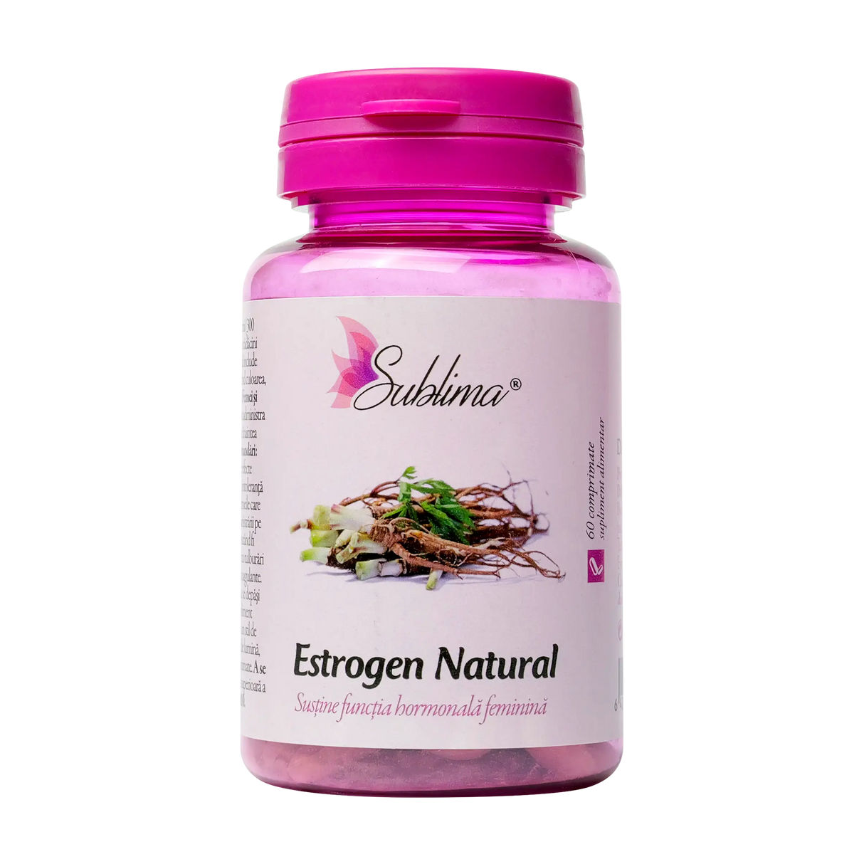 Estrogen natural sublima 60 comprimate