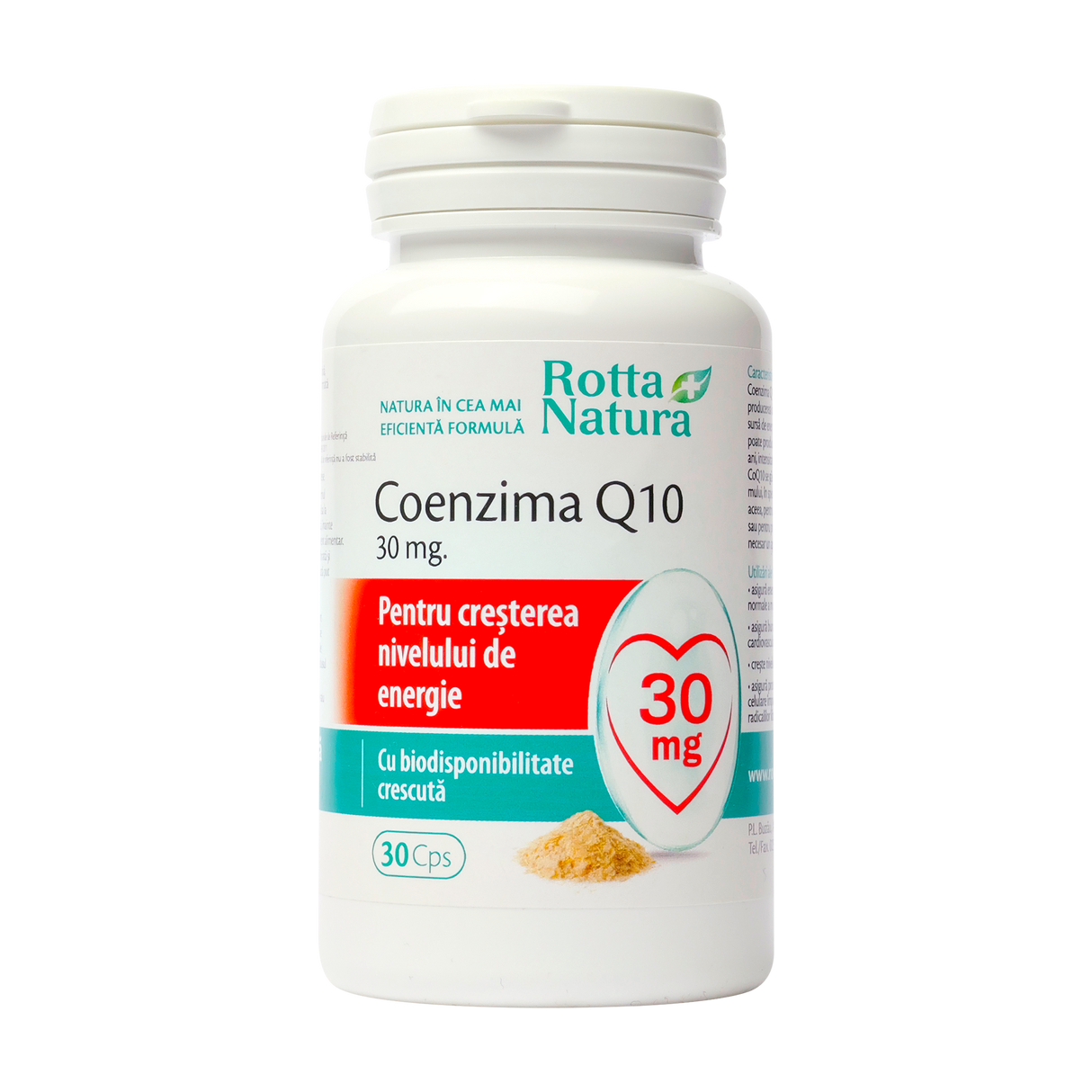 Coenzima D10 30mg 30 capsule