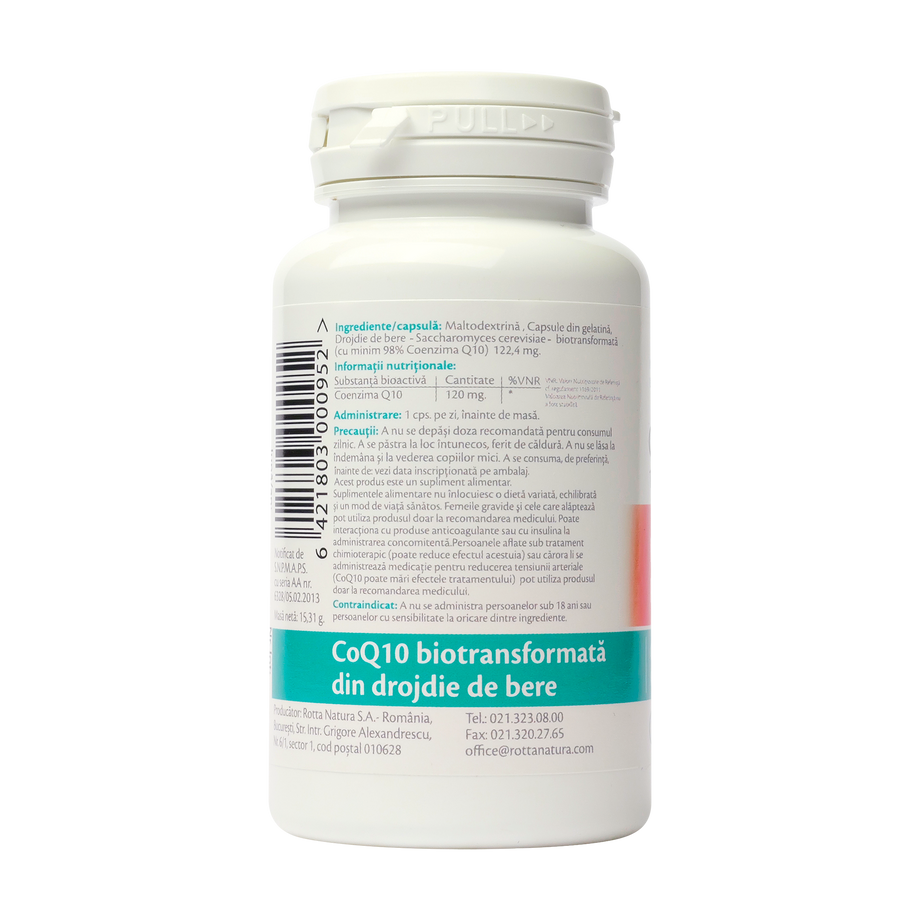 Coenzima D10 120mg 30 capsule
