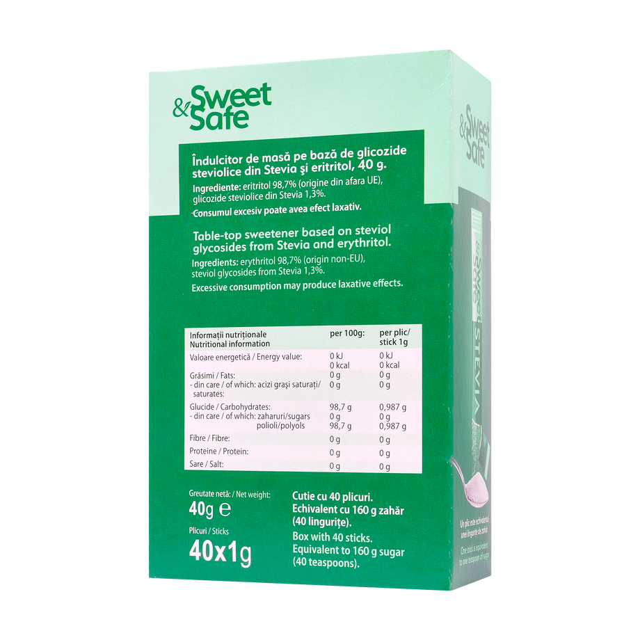 Indulcitor natural din Stevia 40 g