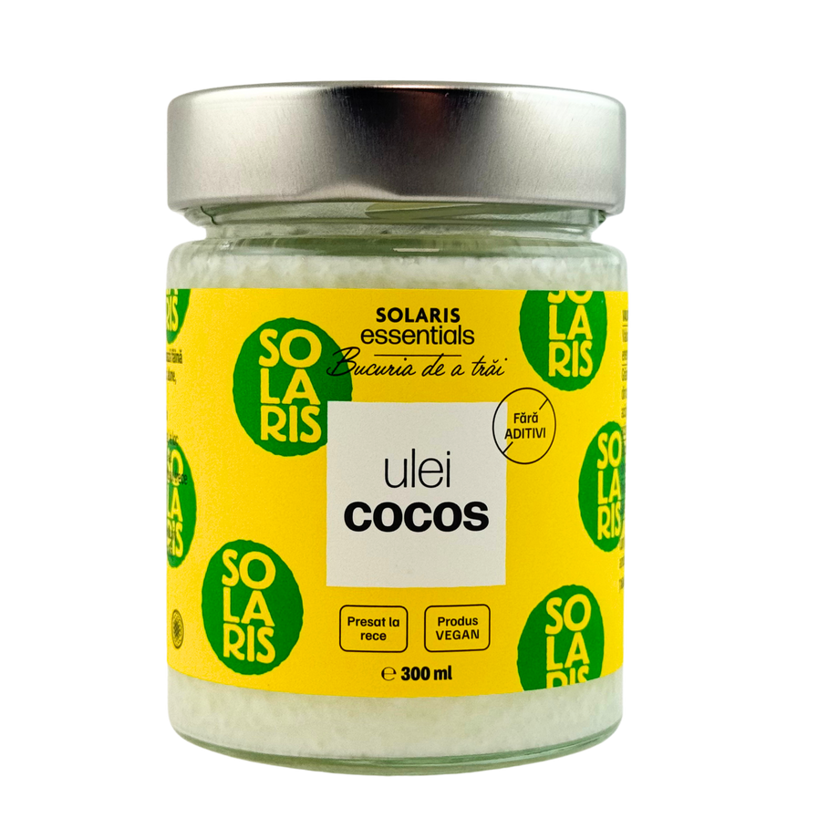 Ulei cocos presat la rece 300 ml