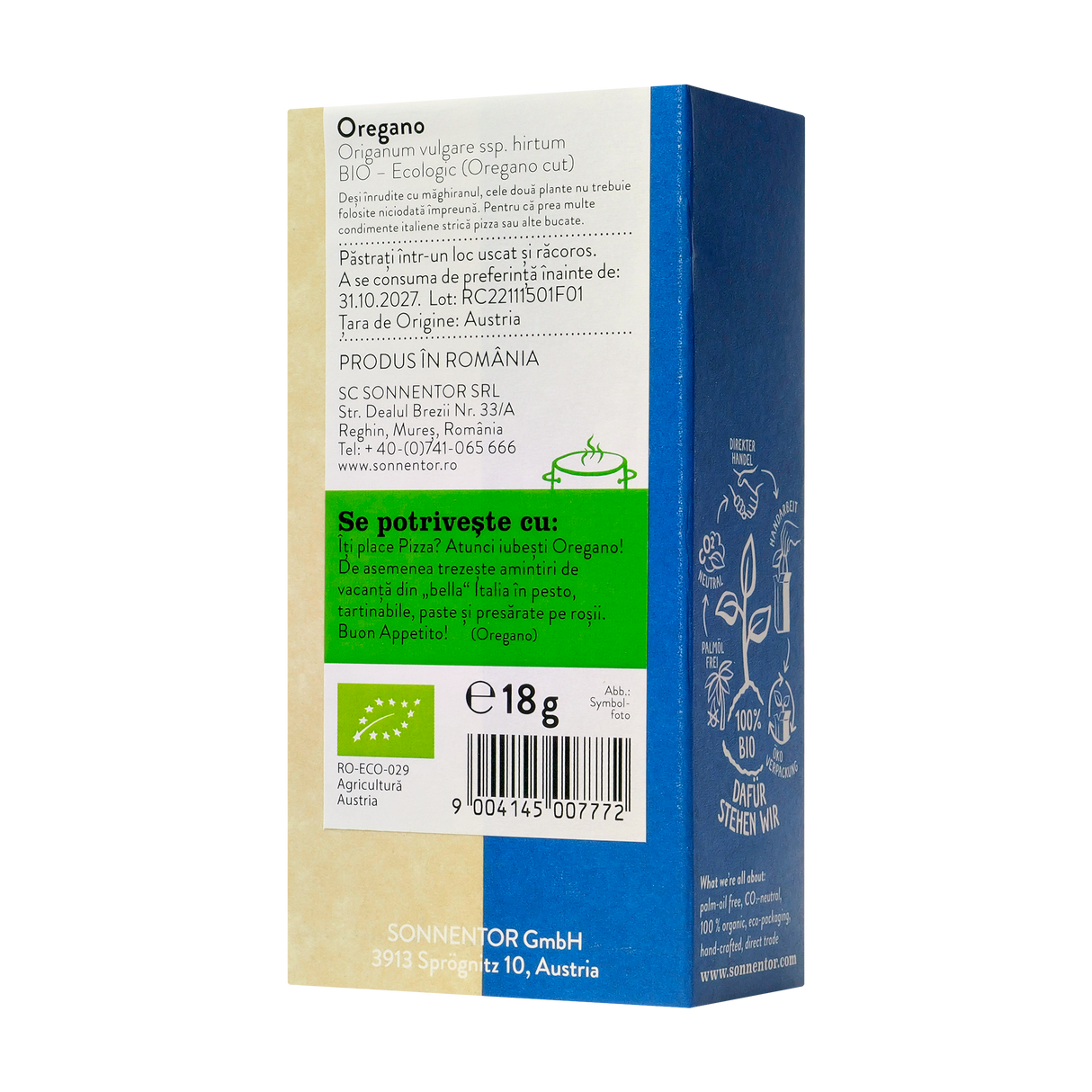 Oregano 18 g
