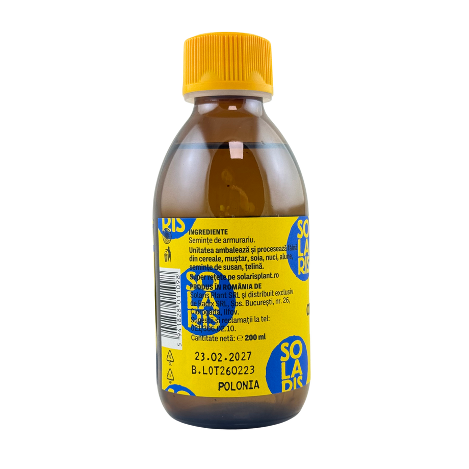 Ulei armurariu presat la rece 200ml Solaris