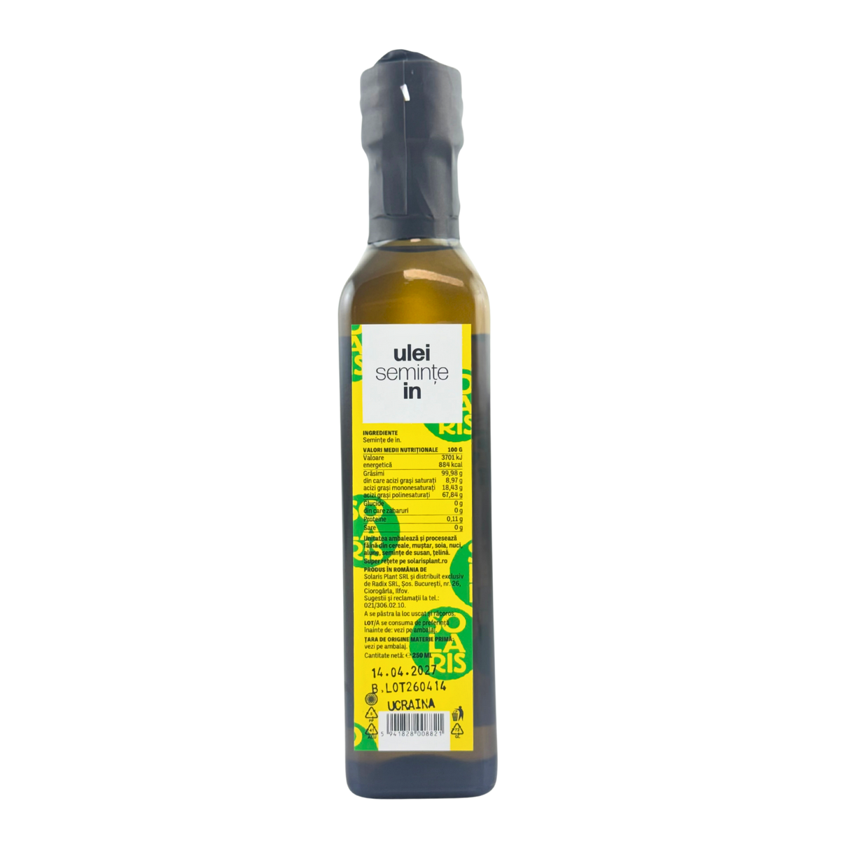 Ulei seminte in presat la rece 250 ml