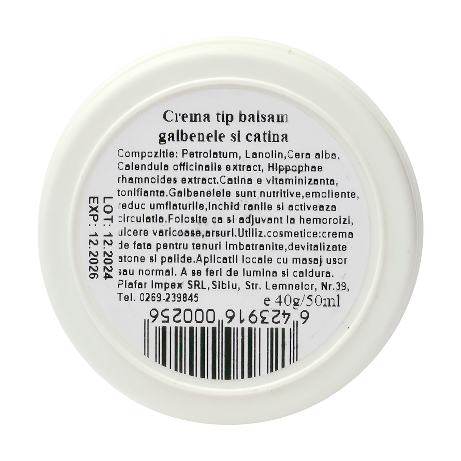 Unguent galbenele si catina 40 g
