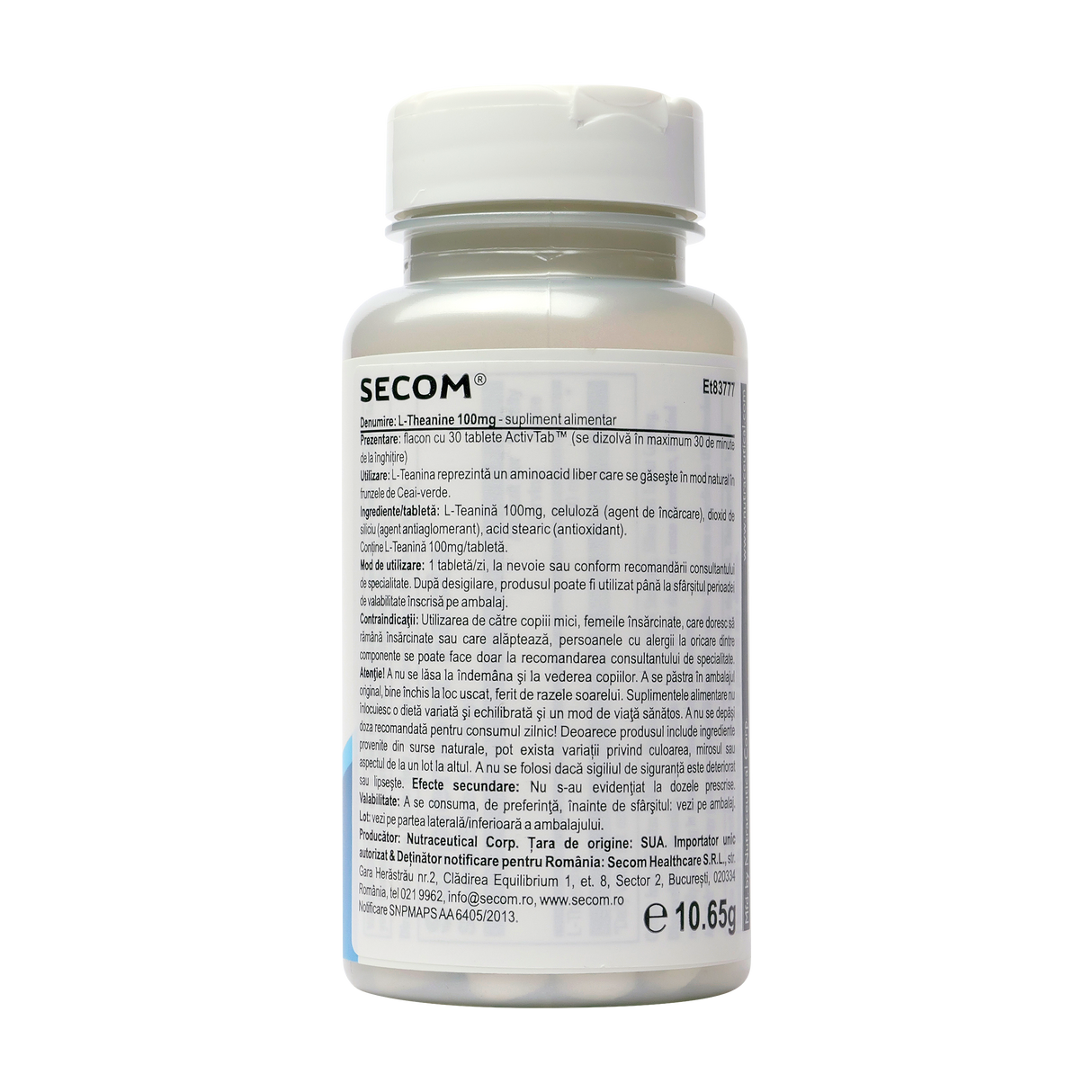L-theanine 100mg 30 capsule