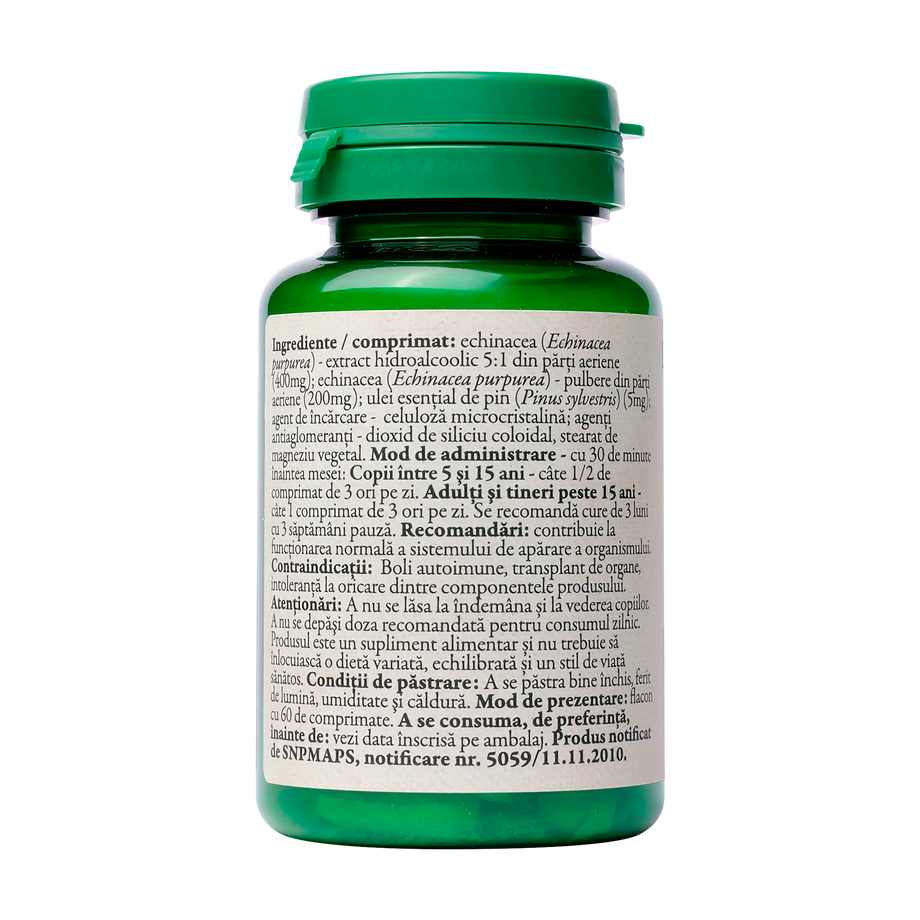 Echinaceea forte 60 comprimate