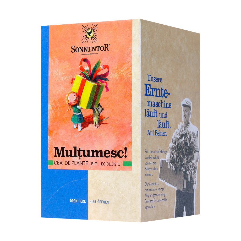 Ceai amestec multumesc 18 plicuri