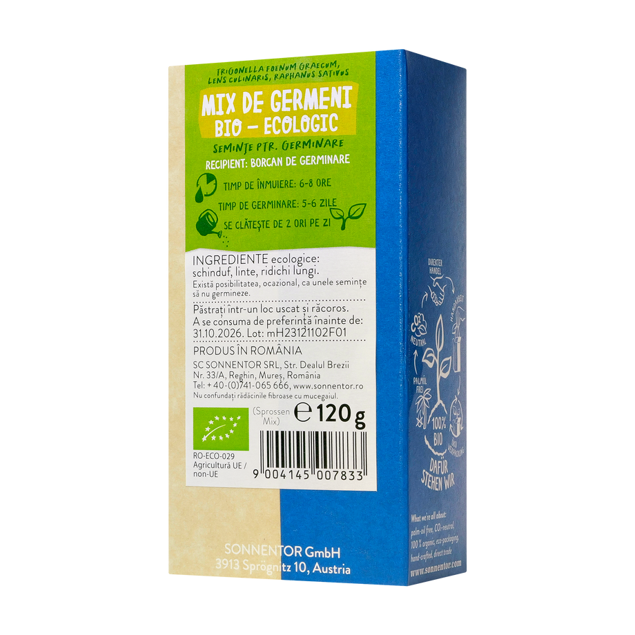 Seminte (germeni) mix germeni 120 g