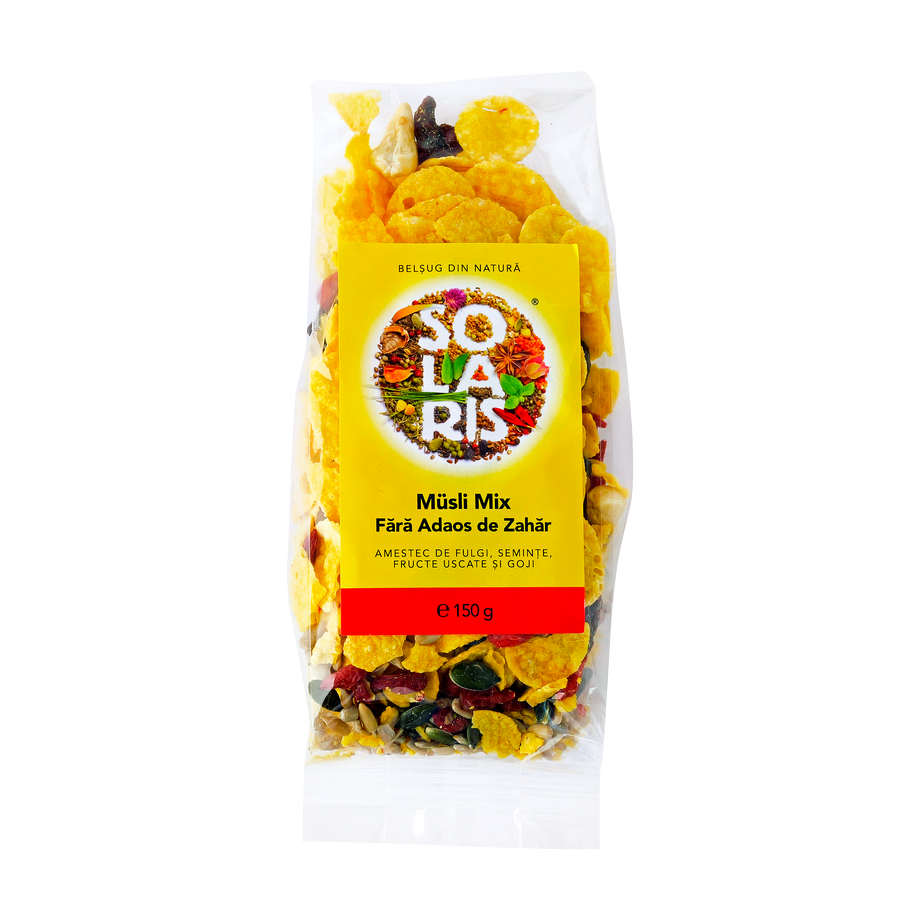 Musli mix fara adaos de zahar 150 g