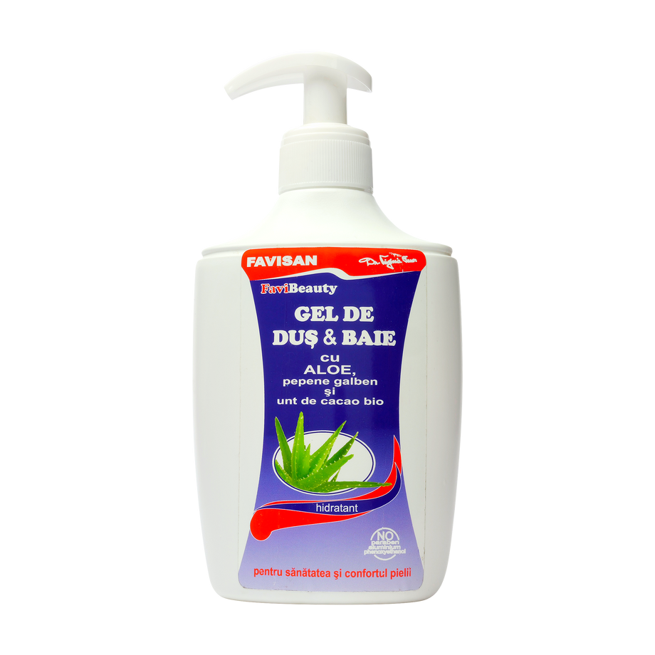 Gel de dus si baie aloe vera 300 ml