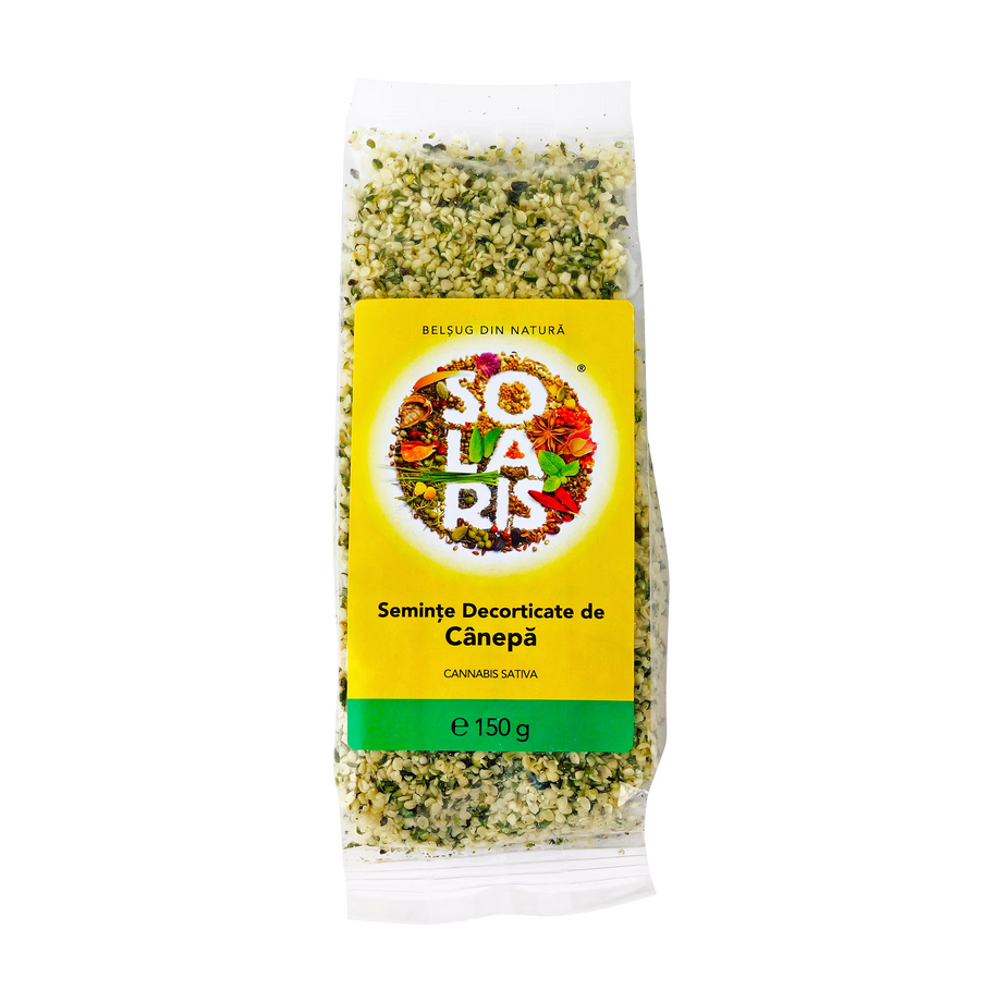 Seminte decorticate de canepa 150 g