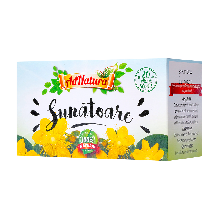 Ceai de Sunatoare 20 plicuri