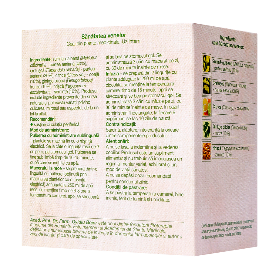 Ceai sanatatea venelor 50 g
