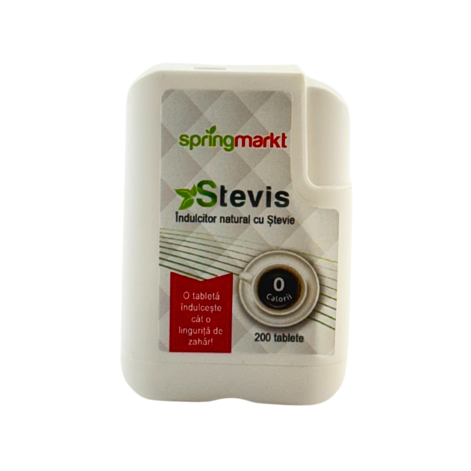 Stevis - indulcitor natural cu stevie 200 tablete