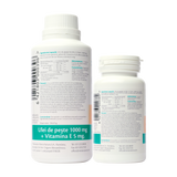 Pachet omega 3 + vitamina E 120 capsule