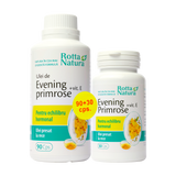 Pachet evening primrose + vitamina E 120 capsule