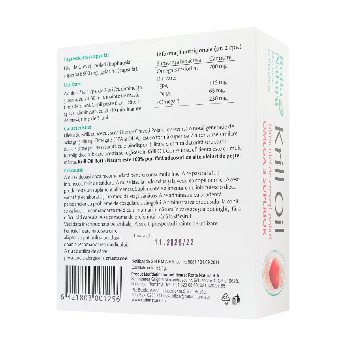 Krill oil 90 capsule