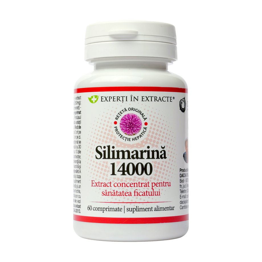 Silimarina 14000 60 comprimate