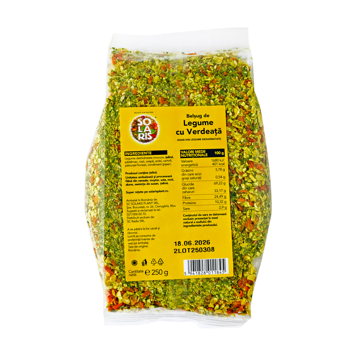 Belsug legume cu verdeata 250 g