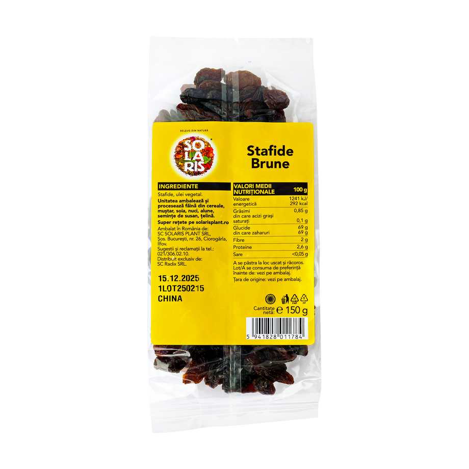 Stafide brune 150 g