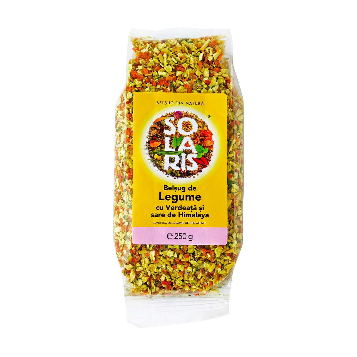 Belsug legume cu verdeata si sare roz de himalaya 250 g