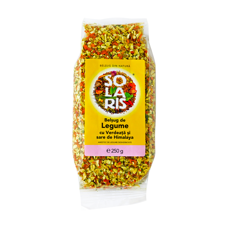 Belsug legume cu verdeata si sare roz de himalaya 250 g