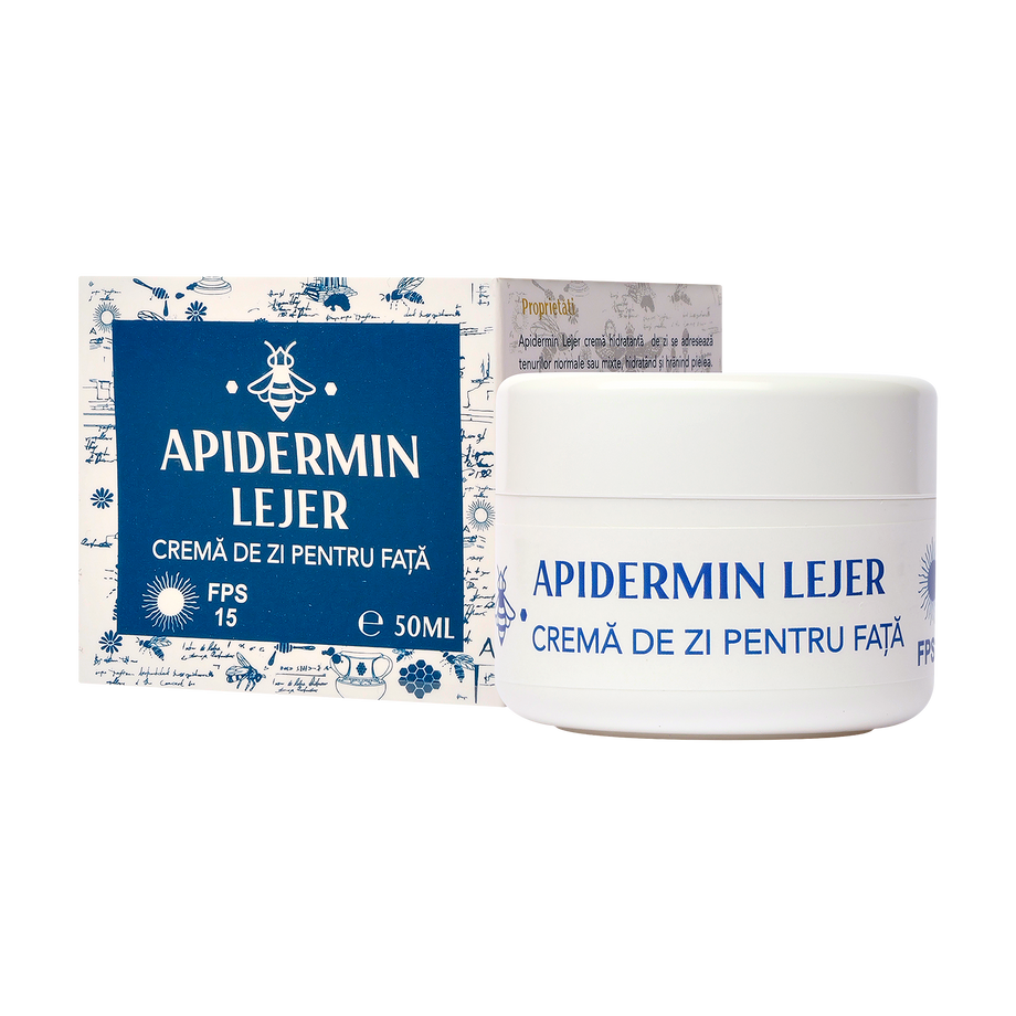 Apidermin lejer crema de zi pentru fata 50 ml