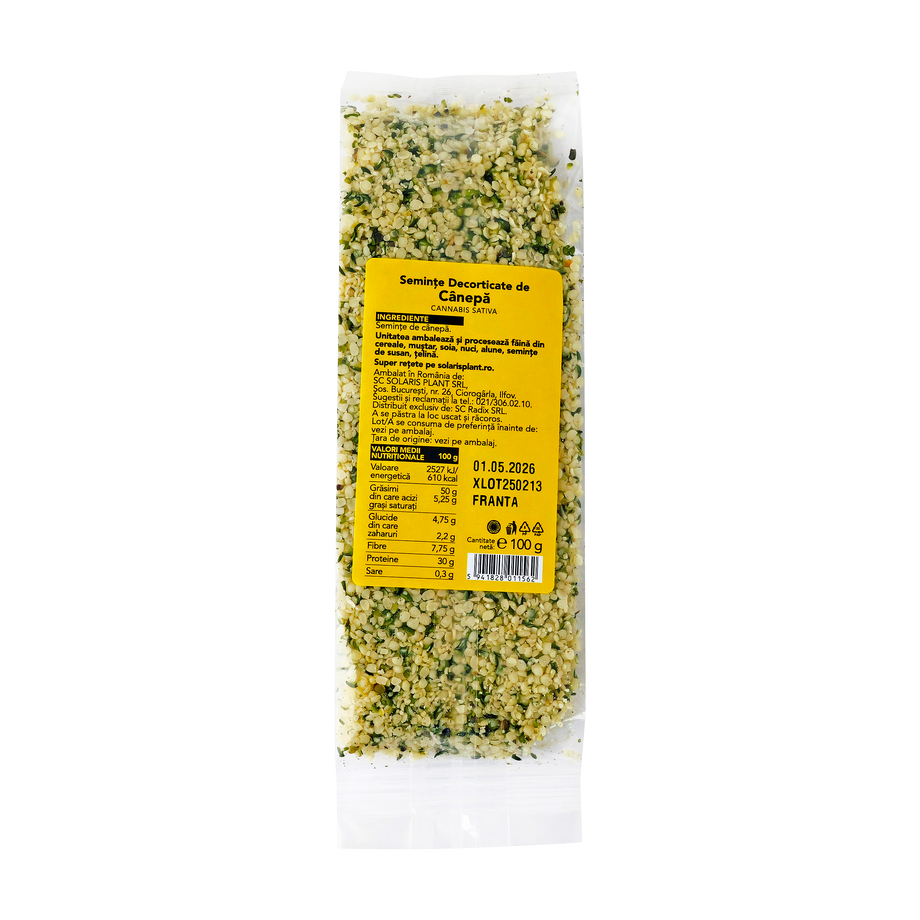 Seminte decorticate de canepa 100 g