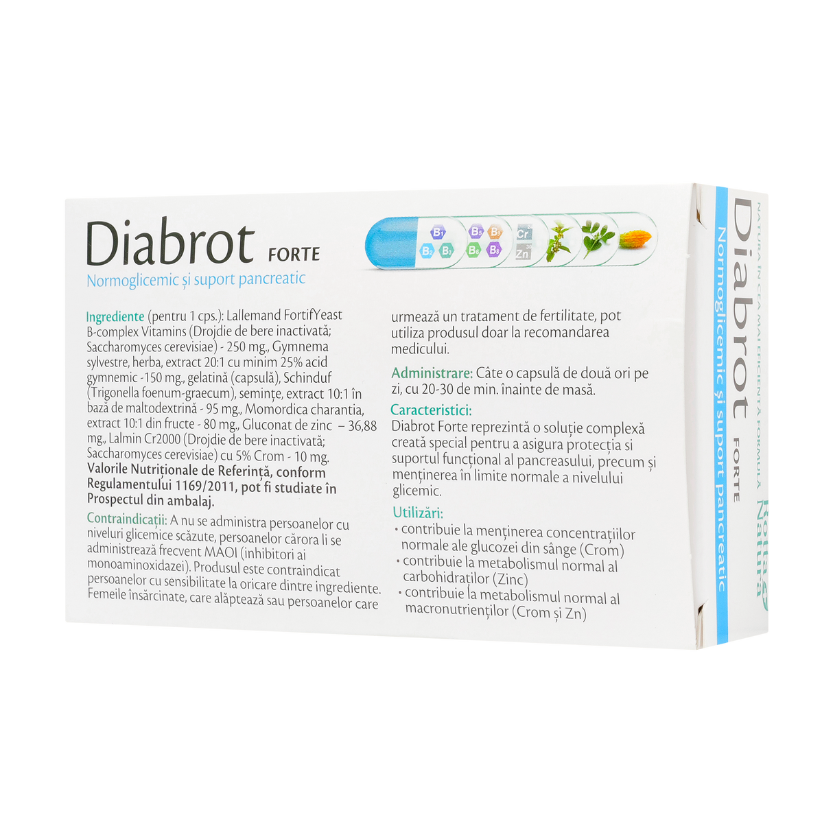 Diabrot forte 30 capsule
