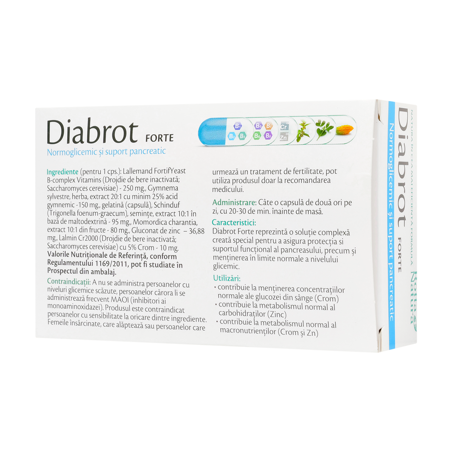 Diabrot forte 30 capsule