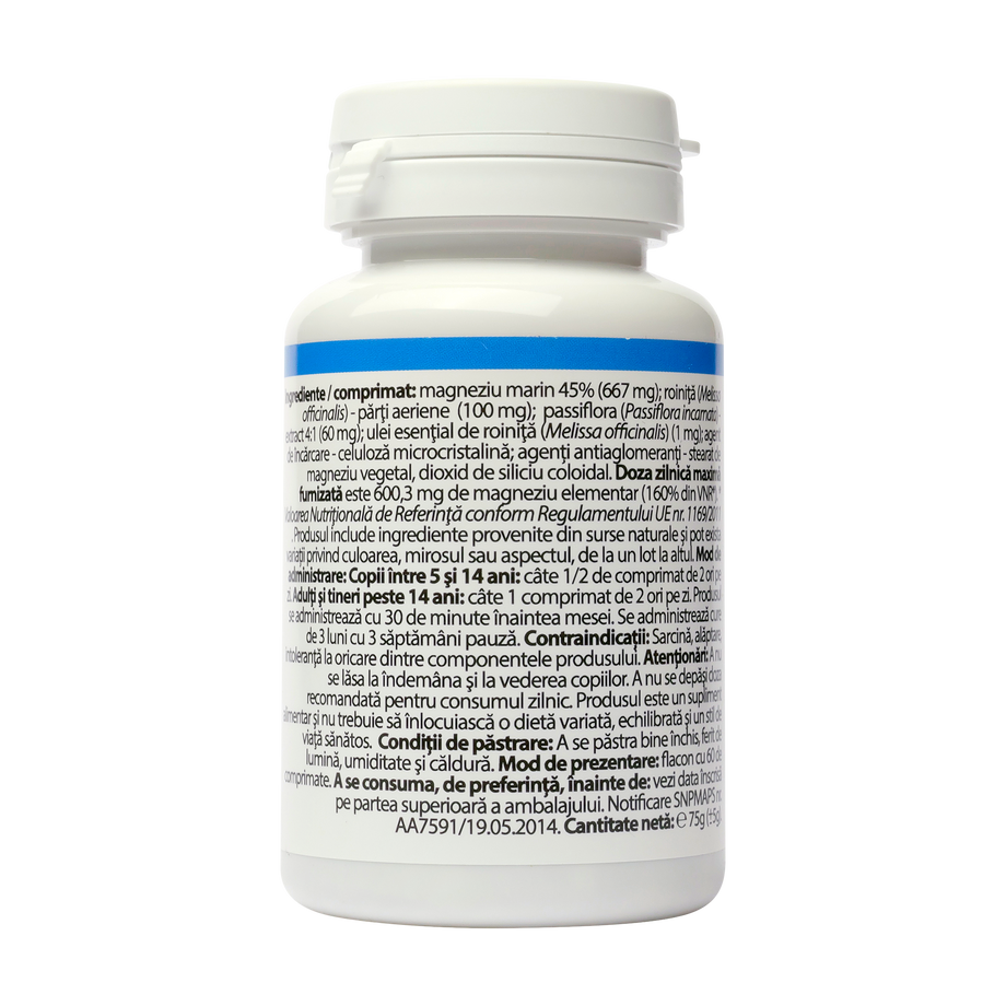 Magneziu organic 60 comprimate